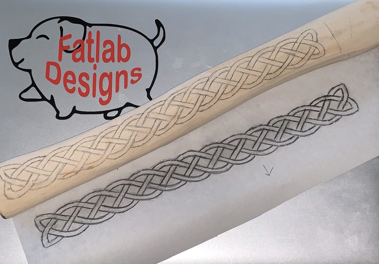 Making a Viking Axe Part 3 Fatlab Designs